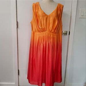 INK International Concepts Silk Ombre Dress Size 16W